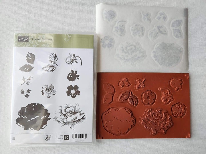 Stampin Up Stippled Blossoms