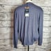 Tahari Men's Merino Wool Blend Thin Sweater Gray V Neck Size XXL