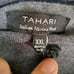 Tahari Men's Merino Wool Blend Thin Sweater Gray V Neck Size XXL