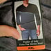 Tahari Men's Merino Wool Blend Thin Sweater Gray V Neck Size XXL
