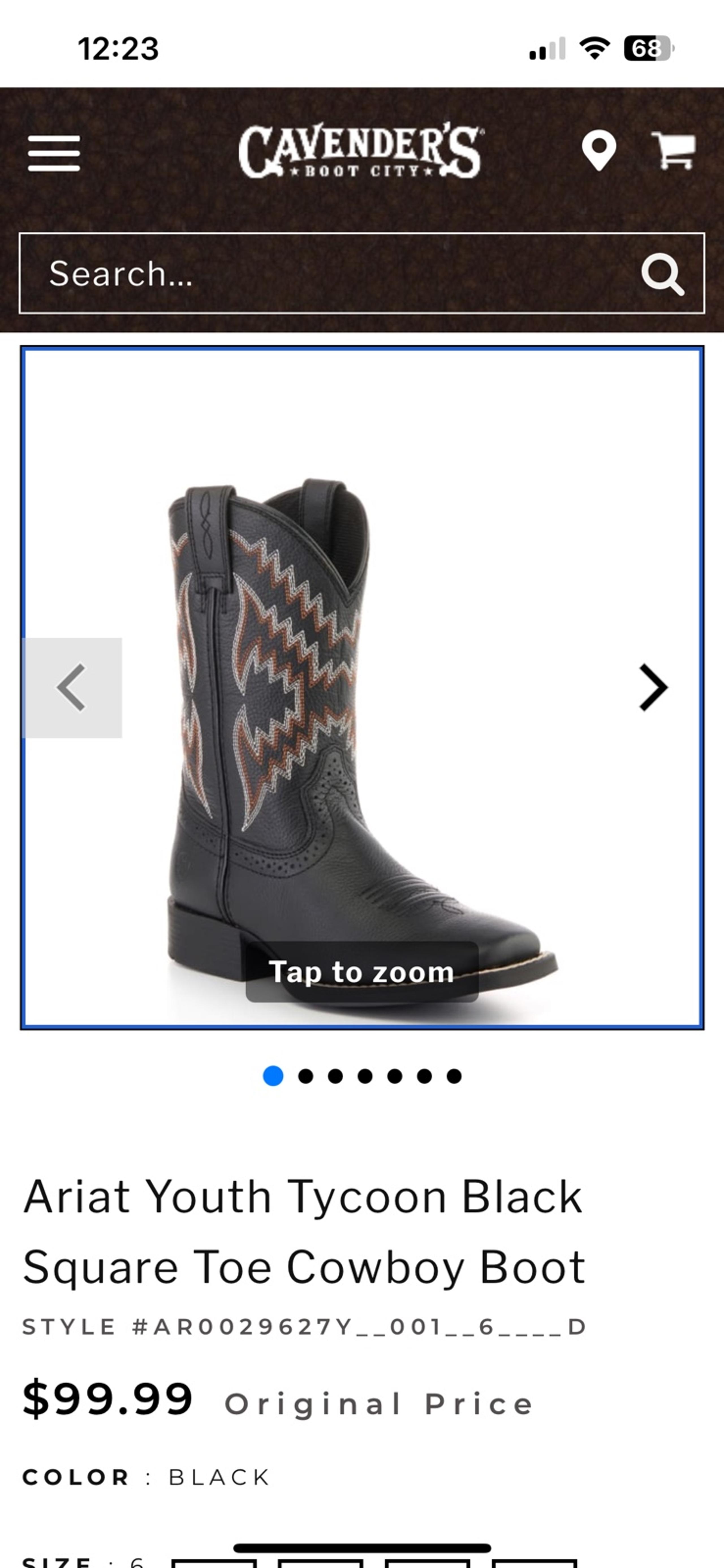 Ariat Tycoon Boot