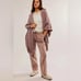 Free People Sierra Hooded Poncho in Sunset | One Size