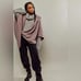 Free People Sierra Hooded Poncho in Sunset | One Size