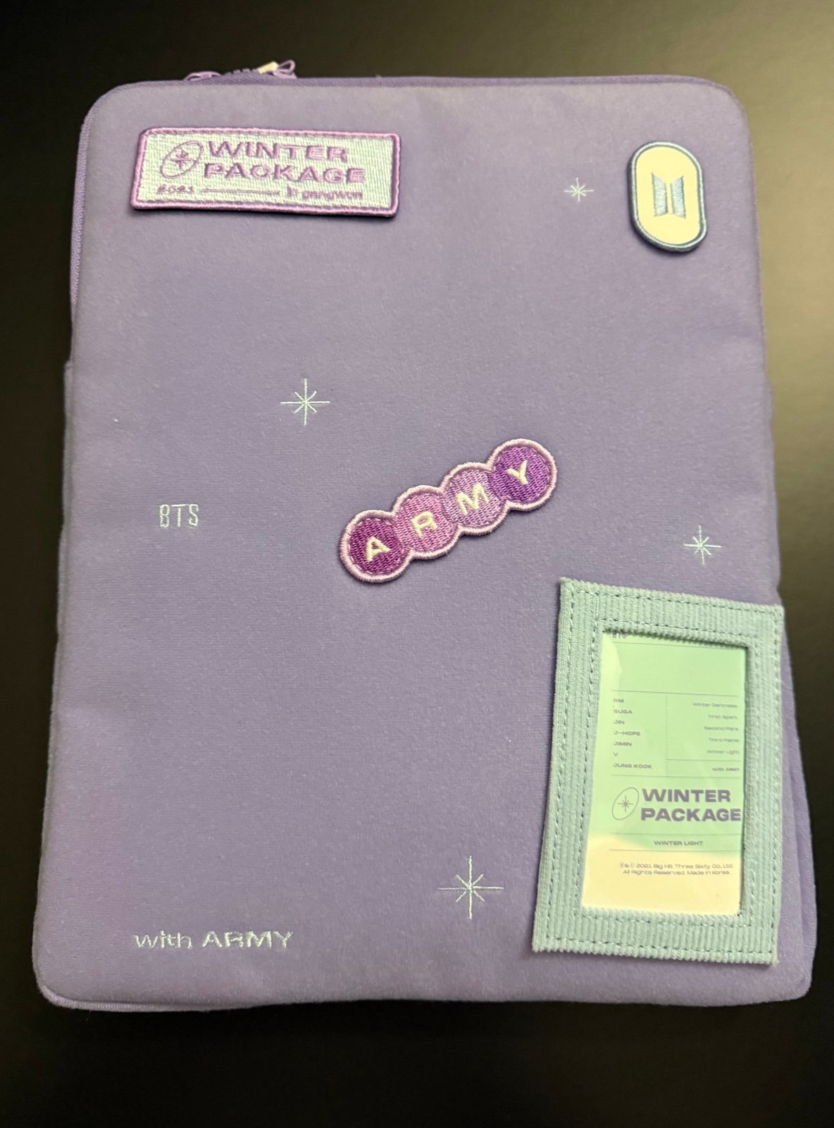 BTS 2021 Winter Package