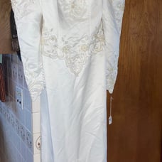 Vintage Ivory Wedding Bridal Gown (1990's)