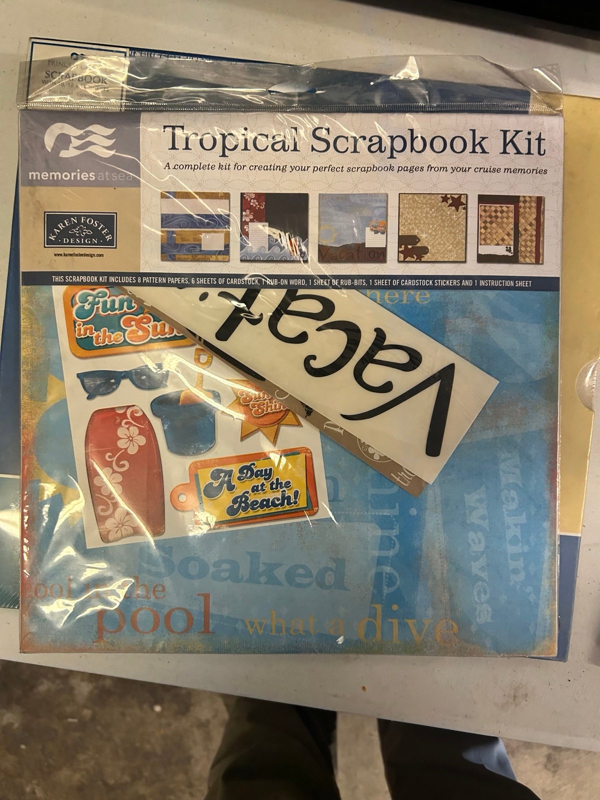 Princess Cruises Tropical Scrapbook Kit