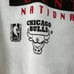 VTG 90s Artex Chicago Bulls Sweatshirt Medium White Red NBA Basketball Crewneck