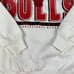 VTG 90s Artex Chicago Bulls Sweatshirt Medium White Red NBA Basketball Crewneck