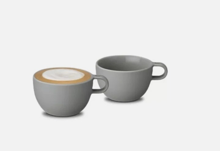 LIMITED EDITION Nespresso Barista Collection Cappuccino Cup Medium Gray