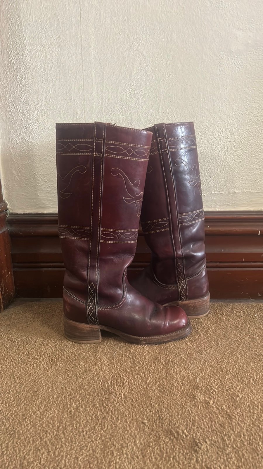 Vintage Frye Campus Boots