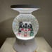 Bath & Body Works 2022 Christmas Holiday Snow Water Globe Candle Holder RETIRED