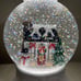 Bath & Body Works 2022 Christmas Holiday Snow Water Globe Candle Holder RETIRED