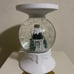 Bath & Body Works 2022 Christmas Holiday Snow Water Globe Candle Holder RETIRED