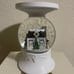 Bath & Body Works 2022 Christmas Holiday Snow Water Globe Candle Holder RETIRED