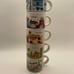 Starbucks You Are Here And Been There 2oz Mug Series Set Of 5-Seattle, Epcot