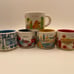 Starbucks You Are Here And Been There 2oz Mug Series Set Of 5-Seattle, Epcot