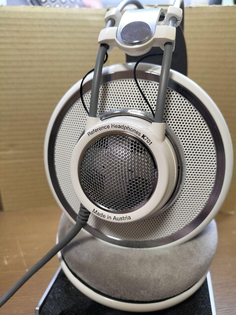 初期型 akg k701 ヘッドフォン 定価8万 made in Austria
