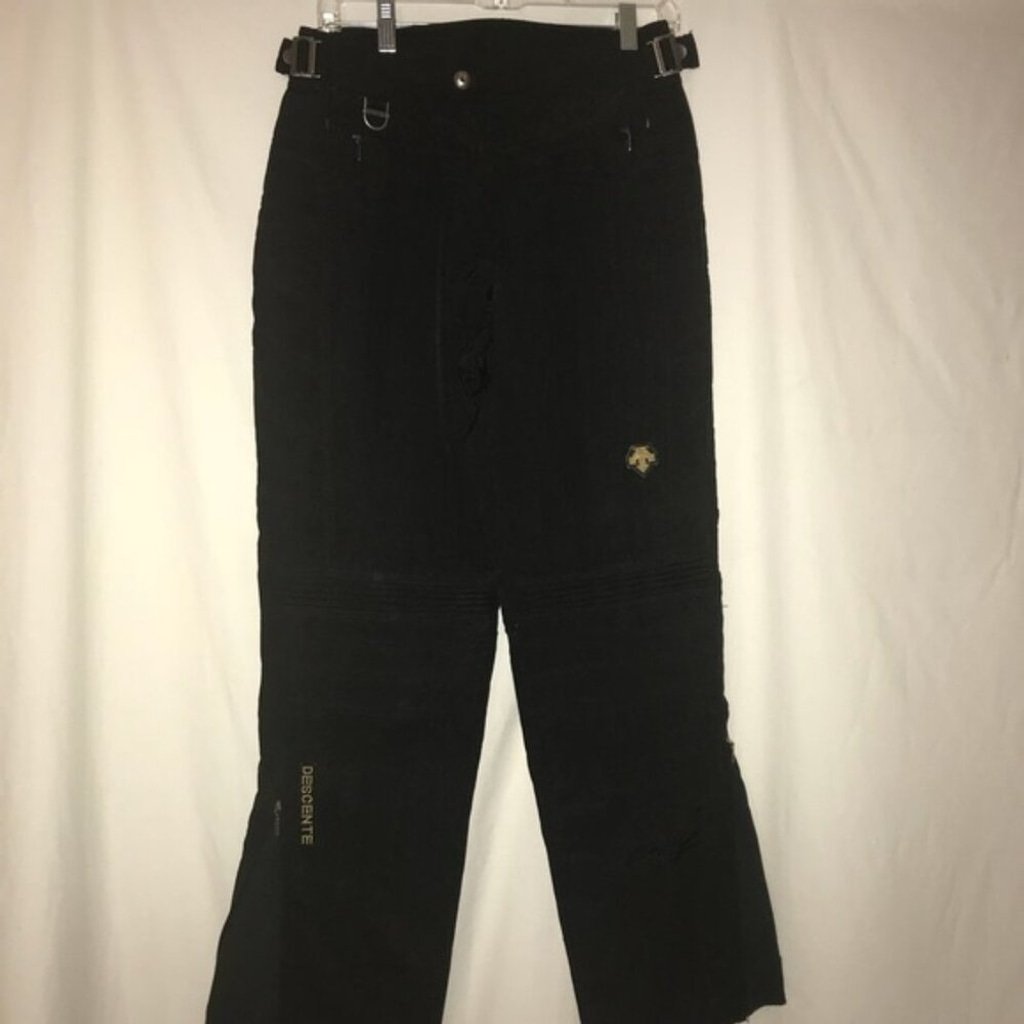 Descente Black Ski or snowboarding pants Vintage