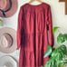 LOFT Tiered Split Neck Swing Dress Women's SIZE XL new
