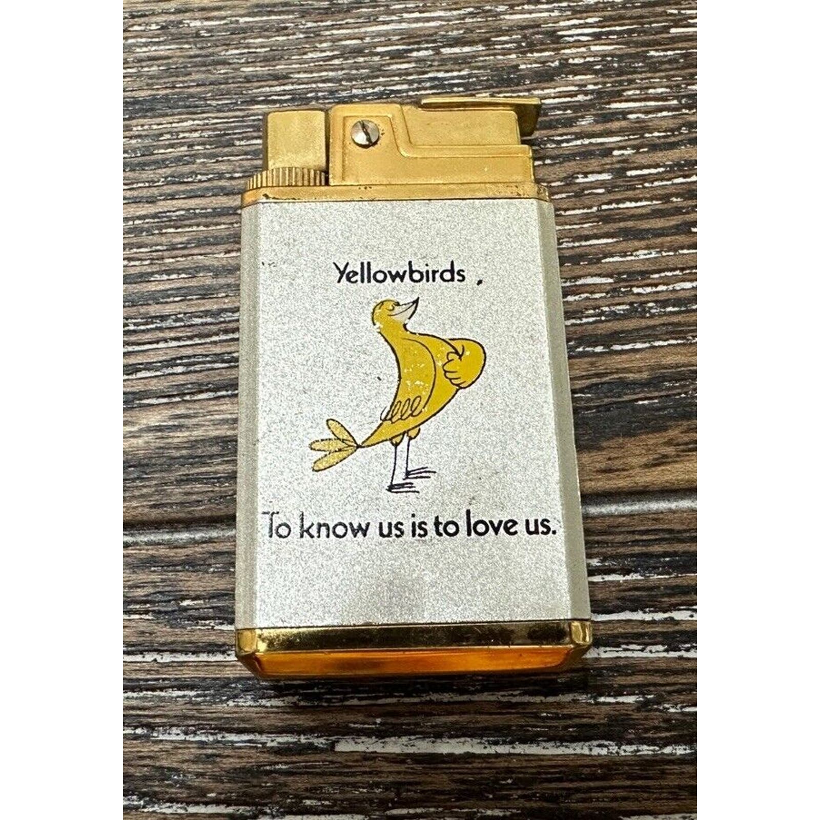 Northeast Airlines Royal Musical Lighter Plays Yellowbird