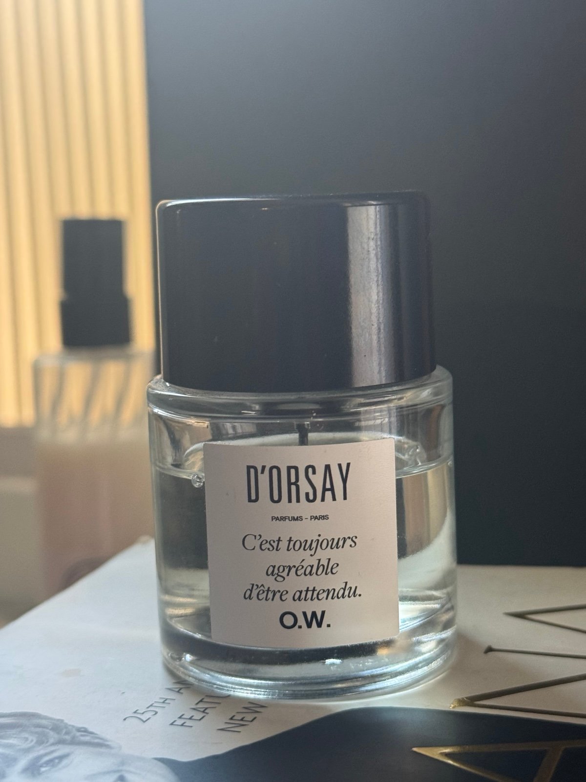D’orsay o.w. 50ml D'ORSAY - C'est toujours agréable d'être attendu. O.W.