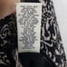 Charlie & Robin Anthropologie Cape Jacket Women's L Wool Paisley Metallic Belted