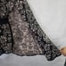 Charlie & Robin Anthropologie Cape Jacket Women's L Wool Paisley Metallic Belted