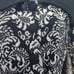 Charlie & Robin Anthropologie Cape Jacket Women's L Wool Paisley Metallic Belted