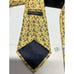 SALVATORE FERRAGAMO Men's Luxury 100% Silk Necktie Yellow Elephant & Lion Italy