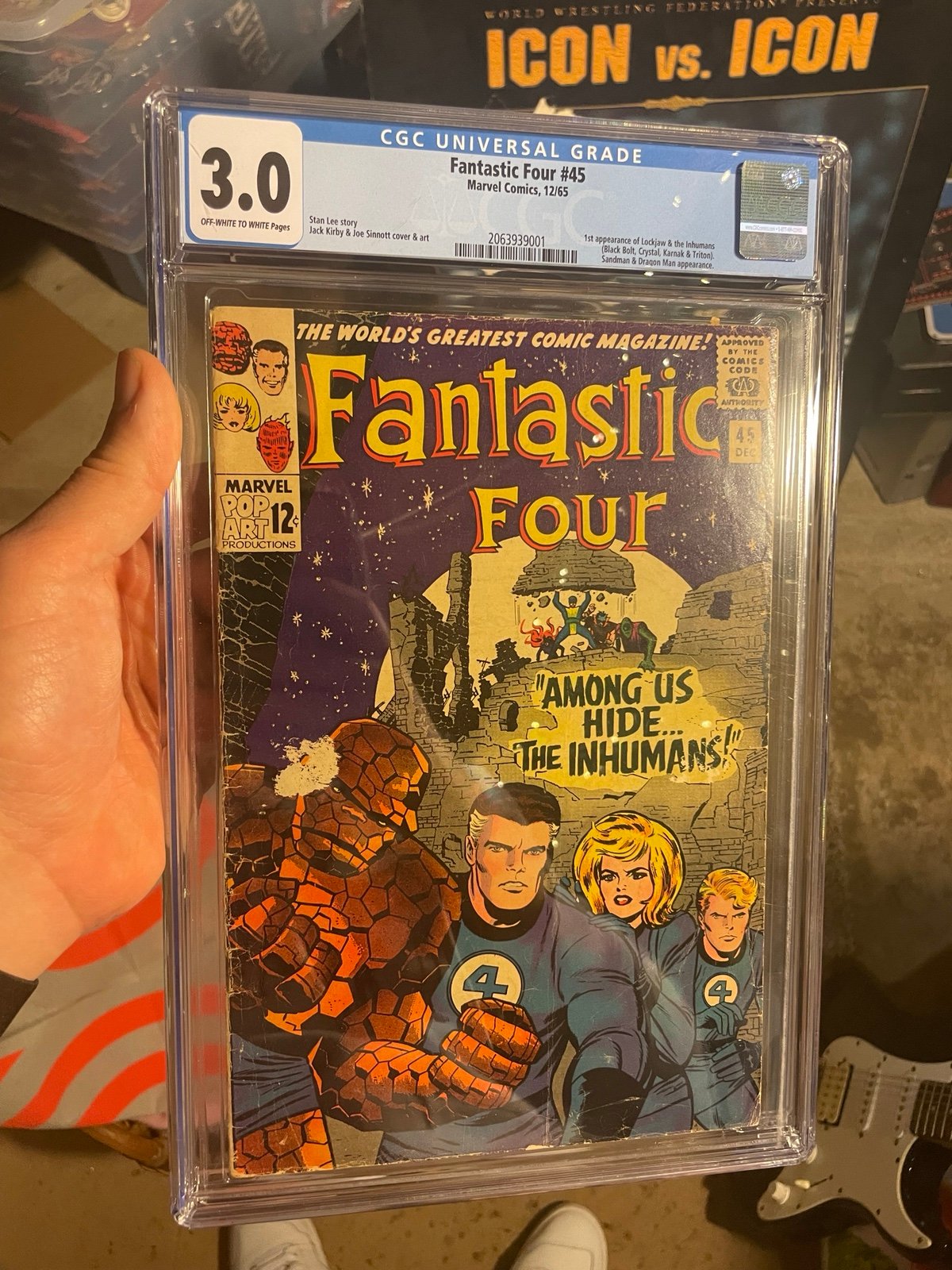 Fantastic Four #45 - CGC 3.0 1965 1st app. Inhumans