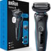 Braun Series 5 5020s Black Blue Rechargeable Wet And Dry Electric Shaver Q7(7)