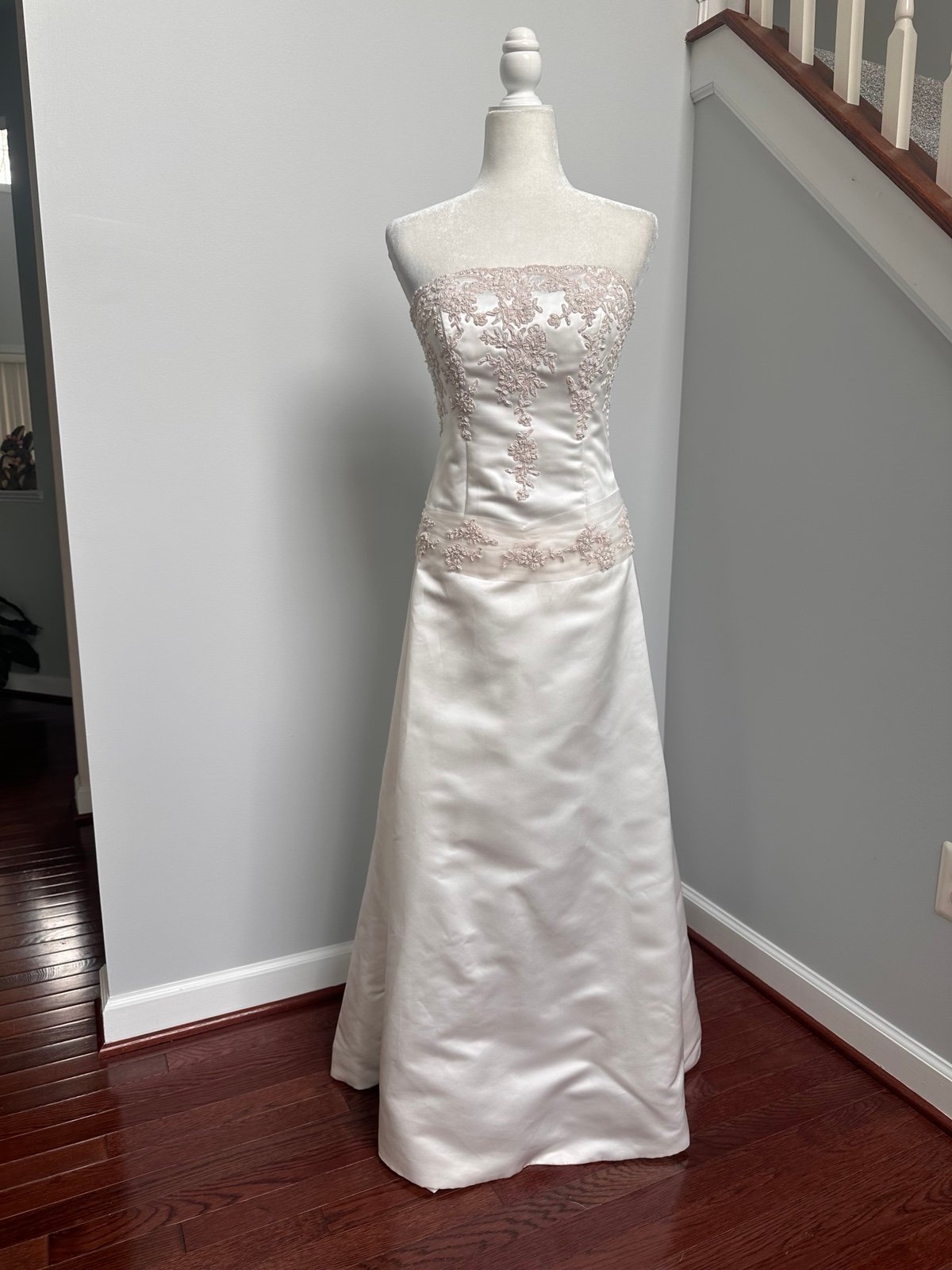 Haute Couture by Maggie Sottero Strapless Embroidered Sequin Wedding Dress
