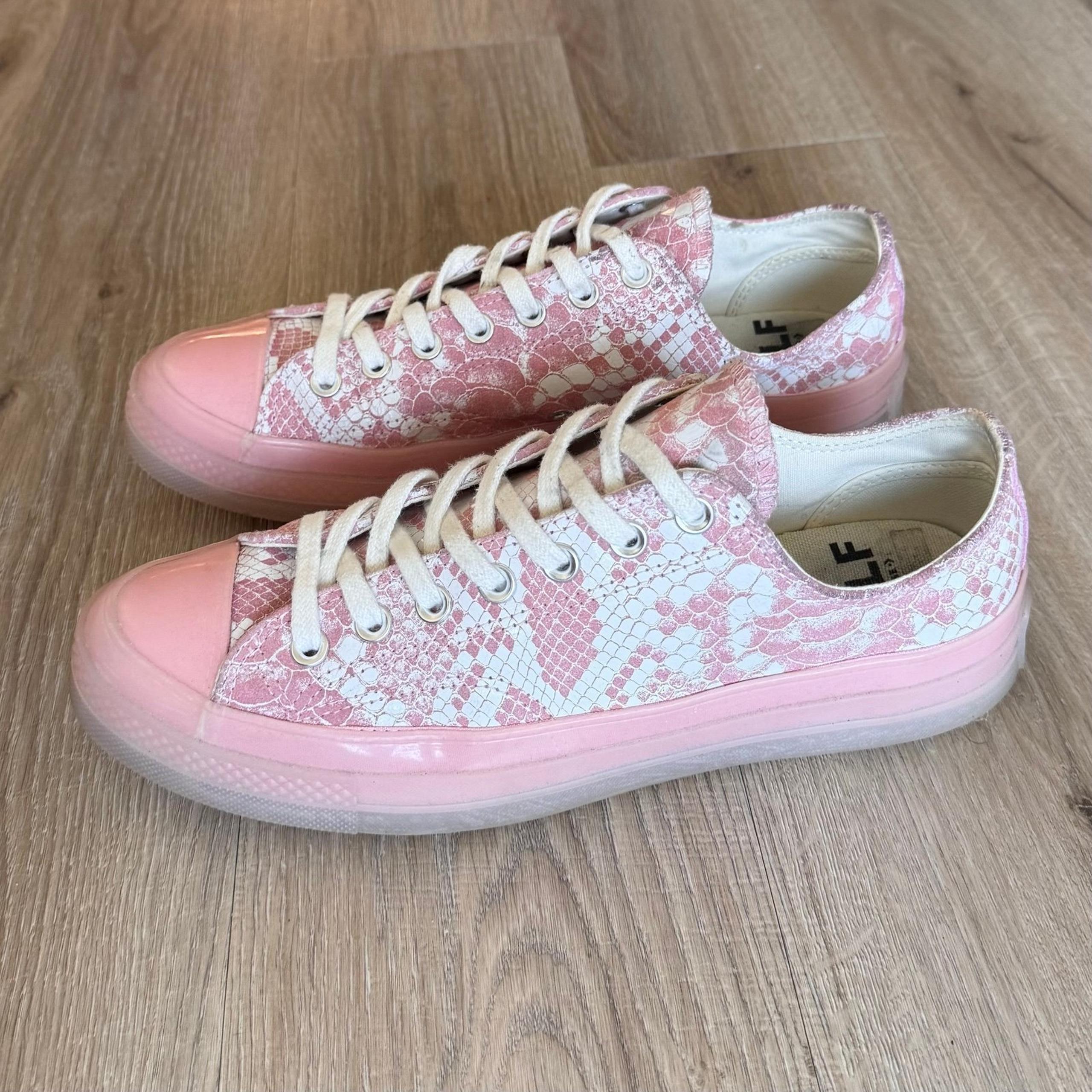Converse x Golf Wang Chuck Taylor All Star 70 Ox Python Pink - Men’s 9/W 10.5