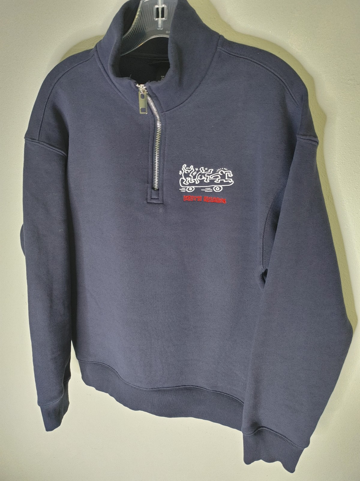 Keith Haring x H&M Relaxed Fit blue Sweatshirt