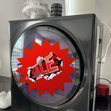 Electric Portable Clothes Dryer, Front Load Laundry Dryer