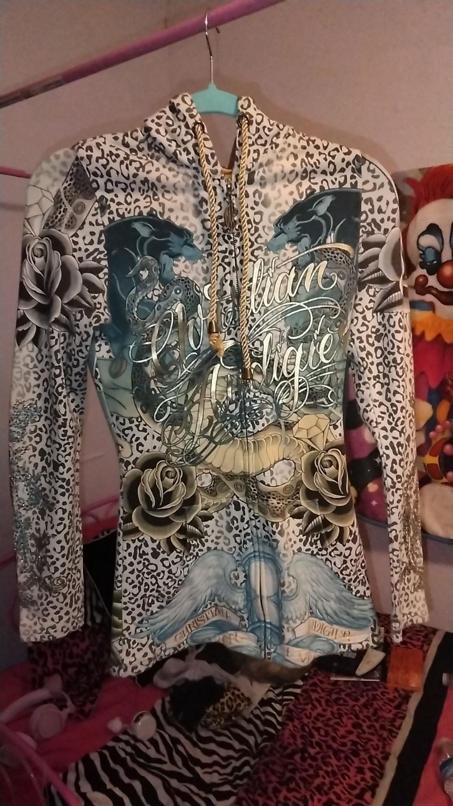 Vintage Y2K ed hardy jacket