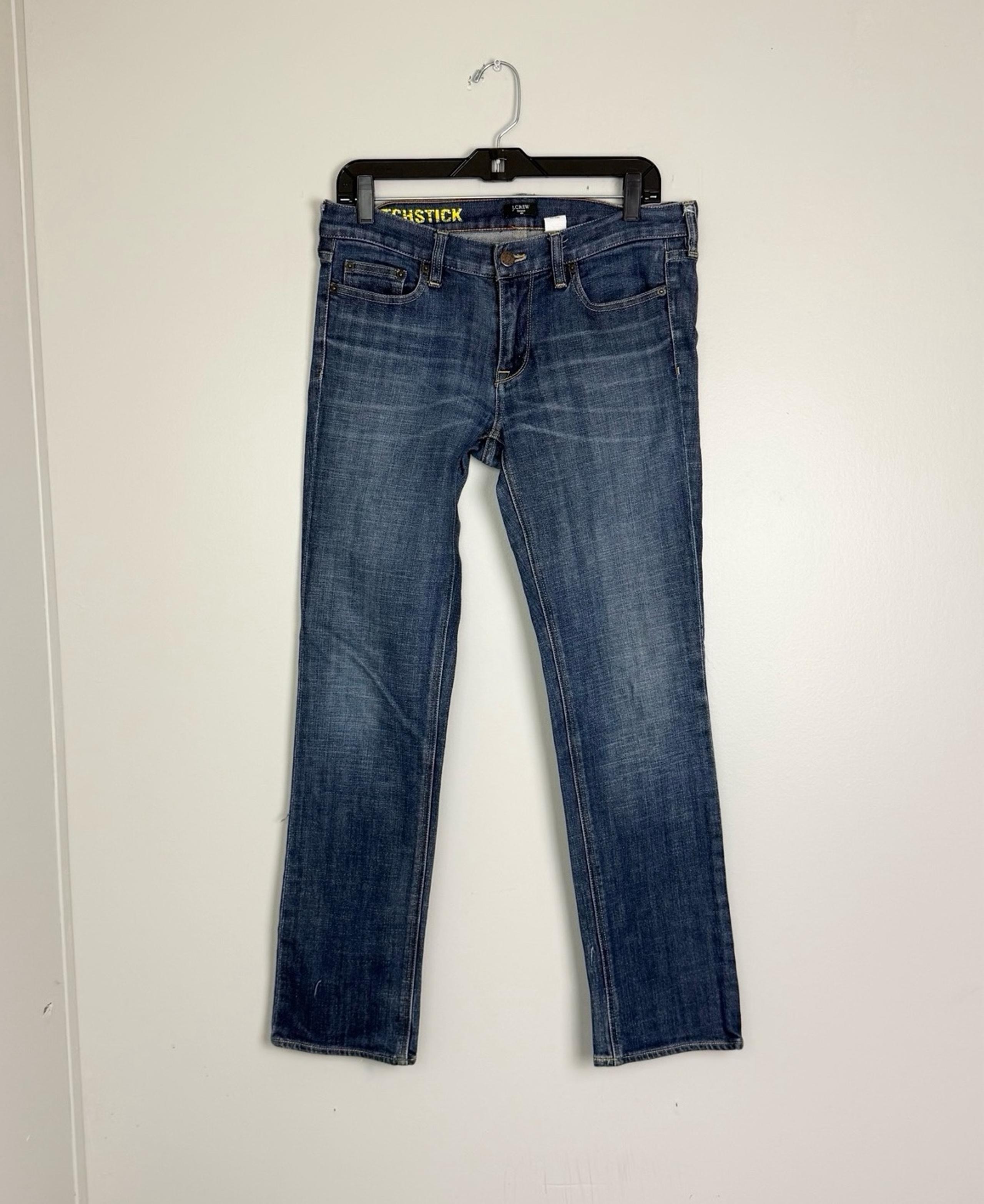 J. Crew Matchstick Straight Jeans Women's Size 27S Cotton Denim