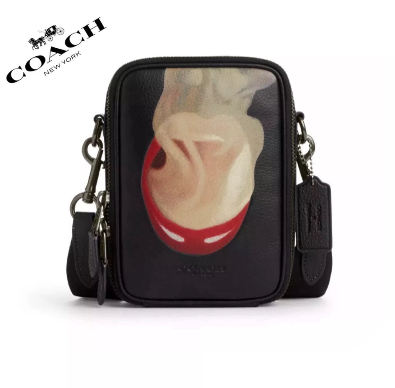 NWT COACH Men’s Stanton Crossbody Coach X Tom Wesselmann CQ087 Authentic