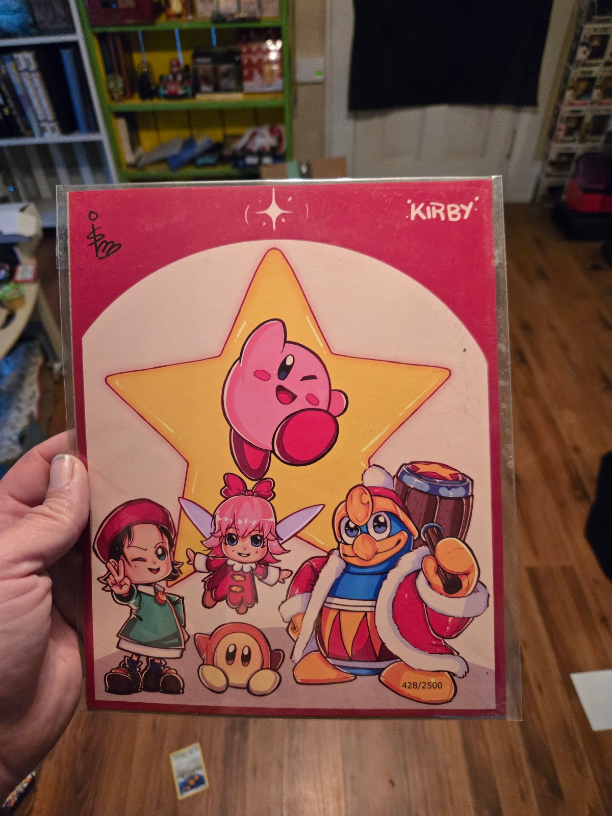 Kirby wall art