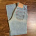 Vintage 1997 Levis 550 relaxed fit tapered leg 7 jr S red tab medium wash