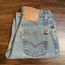 Vintage 1997 Levis 550 relaxed fit tapered leg 7 jr S red tab medium wash