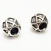 PAIR of Pandora Oxide charms Harlequin web