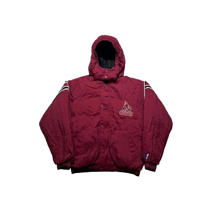 Vintage Phoenix Coyotes Reversible Puffer Jacket