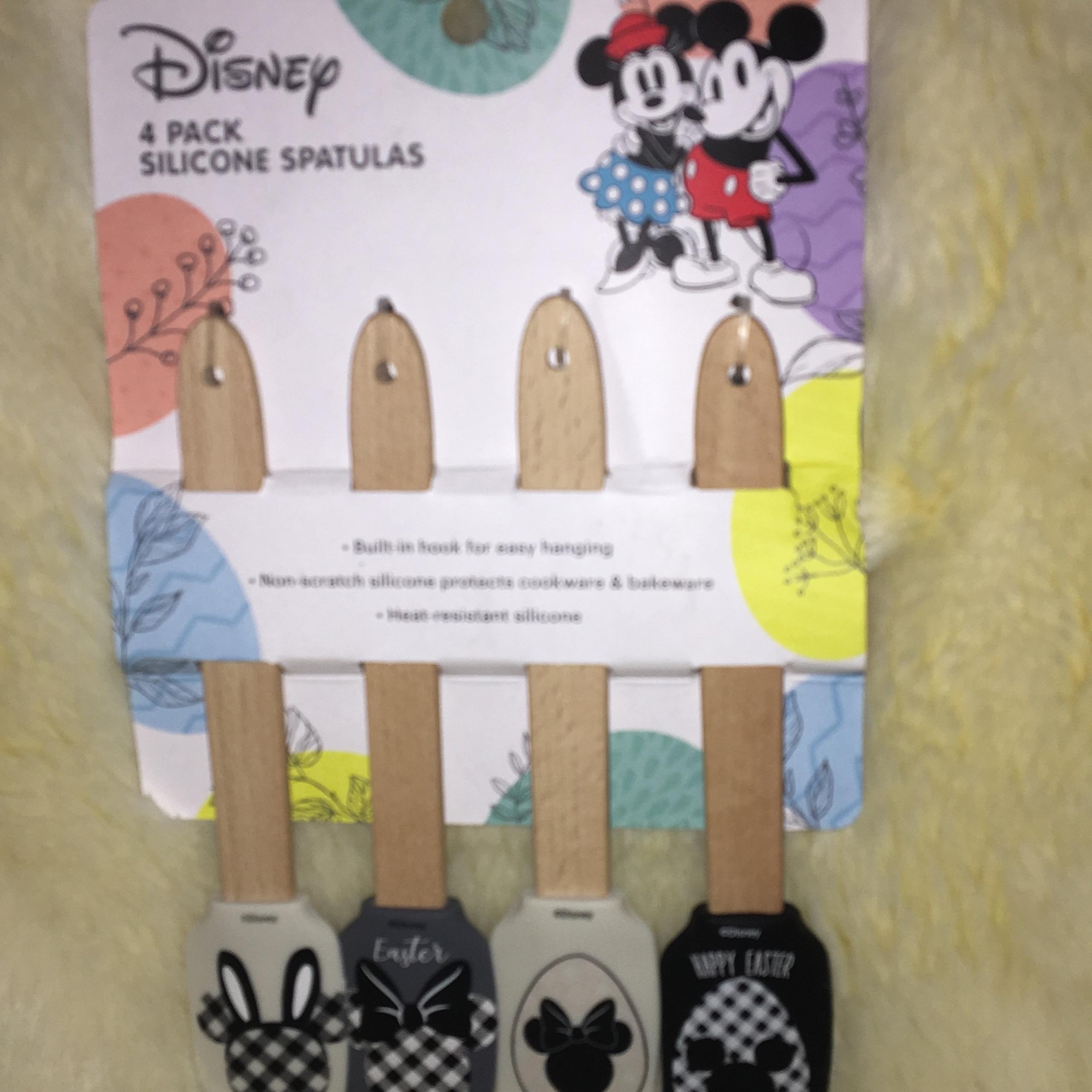 Disney 4 pack silicone spatulas new!