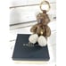 Coach Leather Logo Bear Bag Charm