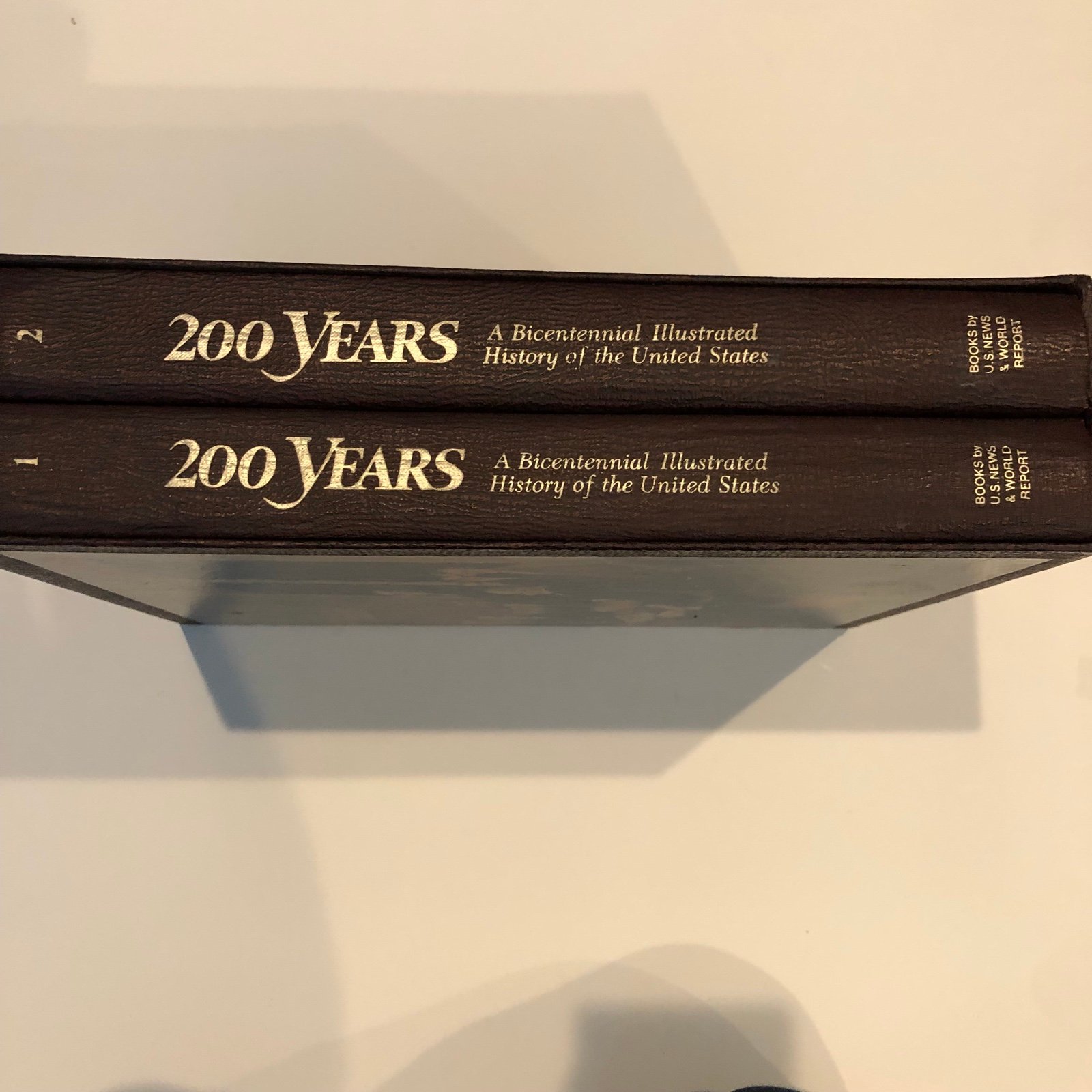 US News & World Report Boxed Book Set 1776-1976 Bicentennial Illustrated