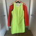 J. CREW Lime Green Yellow Sleeveless Textured Tweed Sheath A-line Dress 4