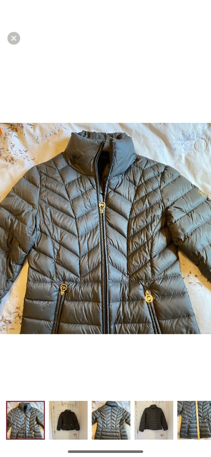 Michael Kors puffer coat S