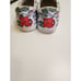 BUCKETFEET Dia De Los Muertos Sugar Skull Slip On Shoes Canvas Upper Womens SZ 8