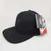 Los Angeles Dodgers Logo Patch Snapback Hat Cap Pro Standard Black Out New
